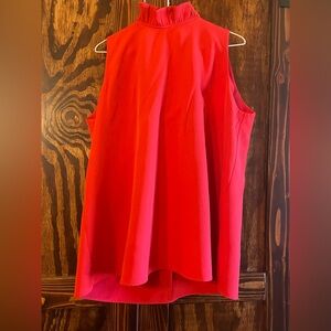 Tuckernuck red mason blouse